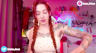 Ginger Tattoo Tease Naked Red Head Slender Teen Chews Ginger Sushi Gushing Horny Fun Amateur Solo Verified