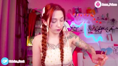 Ginger Tattoo Tease Naked Red Head Slender Teen Chews Ginger Sushi Gushing Horny Fun Amateur Solo Verified