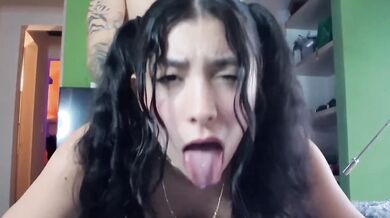 Big Ass Latina Stepsister Drops Towel Home Alone First Night POV HD