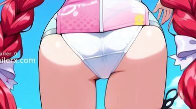 Ukinami Yuzuha Beach Outfit Destroyed Gushing Choked