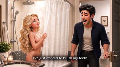 Hot Blonde 18 Stepdaughter Gets Destroyed By Stepdad Fuck In Shower