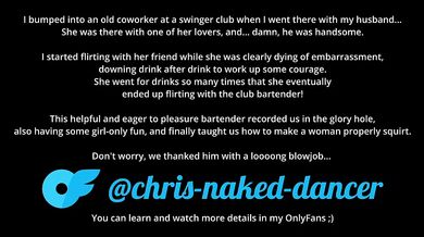 First Glory Hole Destroyed By Swinger Club Bartender Squirts And Milf Blowjob