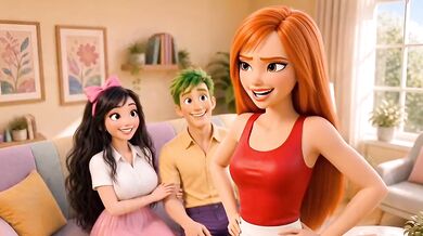 Amateur Cartoon Threesome Big Tits Step Sis FFM Destroyed Gushing Choked