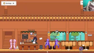 cafe seduction gameplay destroyed gushing choked pixel hentai
