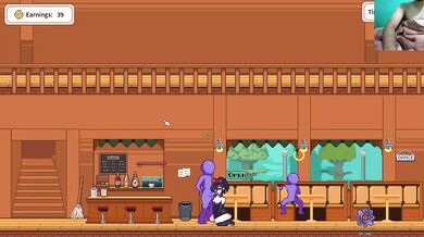 cafe seduction gameplay destroyed gushing choked pixel hentai