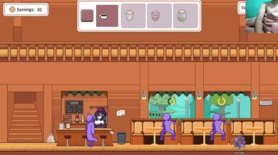 cafe seduction gameplay destroyed gushing choked pixel hentai
