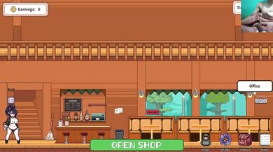 cafe seduction gameplay destroyed gushing choked pixel hentai