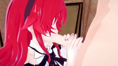 Eris Boreas Greyrat Destroyed Gushing Creampie in Mushoku Tensei Hentai