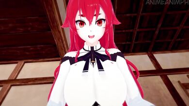 Eris Boreas Greyrat Destroyed Gushing Creampie in Mushoku Tensei Hentai