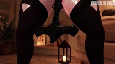 VRChat Furry Scp 1471 Gets Guts Pounded With Anal Creampie