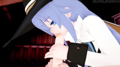 Roxy Migurdia Destroyed Gushing Creampie Big Boobs Big Ass Doggystyle Side Fuck Blowjob Hentai Anime