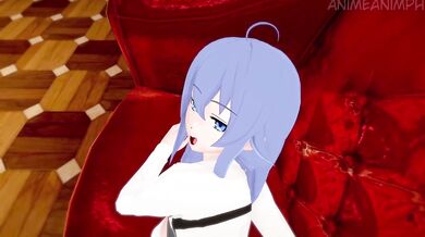 Roxy Migurdia Destroyed Gushing Creampie Big Boobs Big Ass Doggystyle Side Fuck Blowjob Hentai Anime