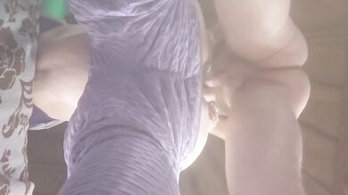 Brunette PAWG Destroyed By Big Cock In Yoga Pants Thong To Side