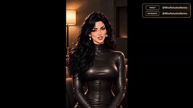British Amateur Femdom Mistress Cartoon Animation JOI Teaser Destroyed