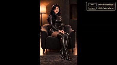 British Amateur Femdom Mistress Cartoon Animation JOI Teaser Destroyed