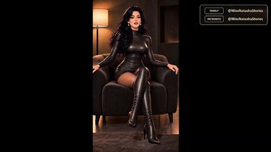 British Amateur Femdom Mistress Cartoon Animation JOI Teaser Destroyed