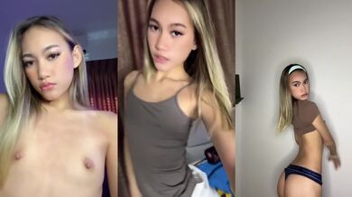 Thai Petite Babe With Tiny Tits Destroyed Gushing Choked