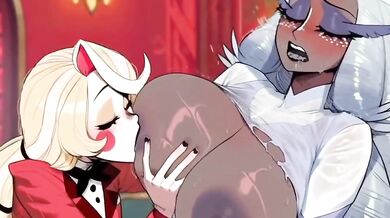 Destroyed Lesbian Hentai Girls Gushing Huge Boobs Sucking Pussy Licking Scissoring Cosplay