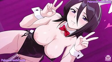 Kuchiki Ruki Bunny Suit Blowjob Big Tits Destroyed Gushing Cumshot HD Hentai Exclusive By PandaDaddy