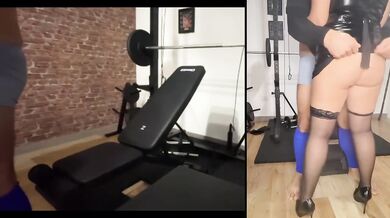 My Stepsister Emptied My Balls After Gym Then Filled Her Pussy With Cumshot