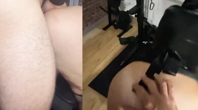 My Stepsister Emptied My Balls After Gym Then Filled Her Pussy With Cumshot