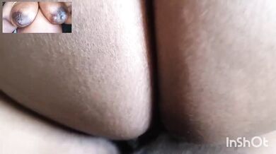 Fast Hard Pounding Ebony Curvy BBW Gushing Loud Moaning Destroyed In His Bed