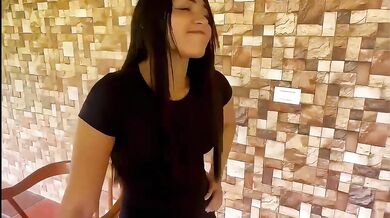 Chica Solitaria Rough Deepthroat Blowjob With Big Dick Cumshot And Handjob POV Colombian Latina Perfect Body 18 Year Old