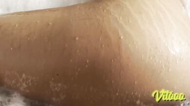 Romantic Couple Hot Tub Sex Destroyed By Big Dick