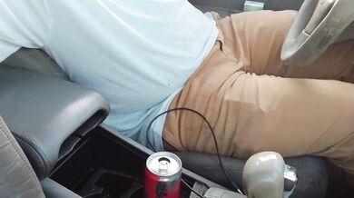 Ebony MILF Public Meet Up Driving Highway Big Dick POV Interracial