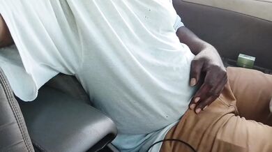 Ebony MILF Public Meet Up Driving Highway Big Dick POV Interracial