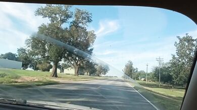 Ebony MILF Public Meet Up Driving Highway Big Dick POV Interracial