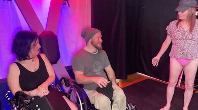 Disabled Kink Orgy Destroyed By Bdsm Spanking And Anal Squirt