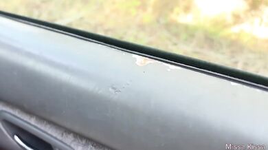 Blonde Slave Girl Big Ass Tits Destroyed in Car Sex POV Reverse Cowgirl Amateur Threesome Cumshot