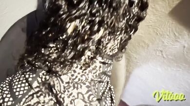 I Lift My Wife Dress To Show You Her Big Latina Culo On The Sofa
