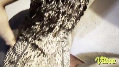 I Lift My Wife Dress To Show You Her Big Latina Culo On The Sofa