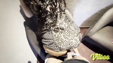 I Lift My Wife Dress To Show You Her Big Latina Culo On The Sofa