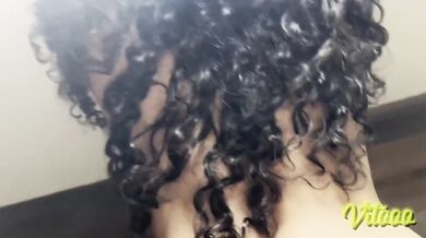 Real Couple Latina Destroyed Gushing While He Touches My Big Ass