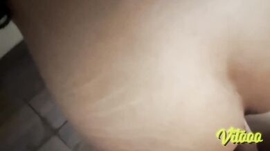 Real Couple Latina Destroyed Gushing While He Touches My Big Ass