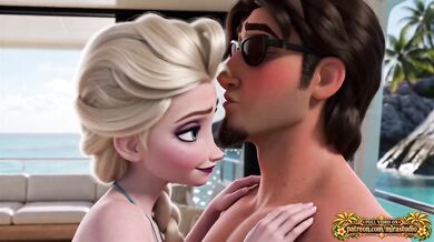 Cartoon Disney Hentai Threesome Rapunzel Elsa Finger Missionary