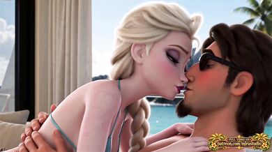 Cartoon Disney Hentai Threesome Rapunzel Elsa Finger Missionary