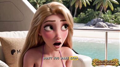 Cartoon Disney Hentai Threesome Rapunzel Elsa Finger Missionary