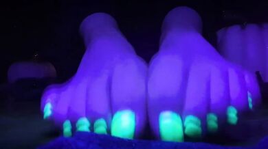 Sexy Witch Pulls You Into The Pumpkin Patch Makes You A Slave For Toxic Glowing Toes