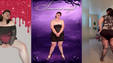 BBW MILF masturbating compilation squirting orgasm with sex toys