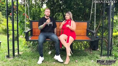 Blonde Colombian Naty Delgado Podcast Ends With Outdoor Sex Destroyed Gushing Choked