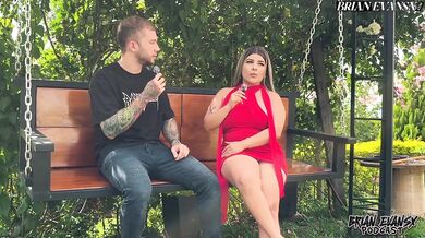Blonde Colombian Naty Delgado Podcast Ends With Outdoor Sex Destroyed Gushing Choked