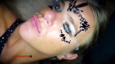 Dirty Dutch Milf Cumslut Loves Cum in Eyes Facial Huge Cumshot Amateur POV