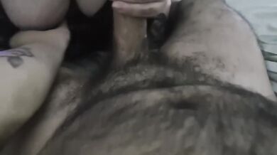 BBW MILF Destroyed Boyfriends Dick With Gushing Blowjob And Handjob