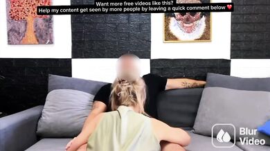 British Blonde Amateur MILF Small Tits Big Ass Cowgirl Orgasm Pussy Licking While Wife Watches Husband