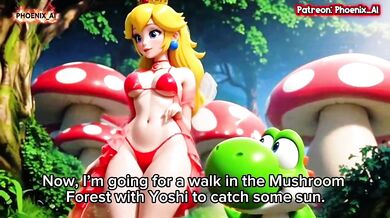 Princess Peach Vacation Futa Lesbian Threesome Bang Gang Destroyed Gushing Hardcore Japanese Cartoon Verified Amateur HD Porn