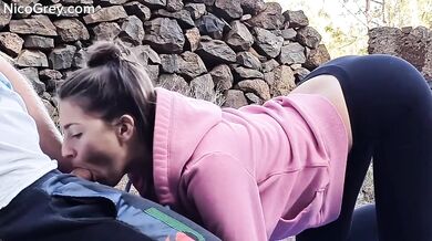 Yoya Grey Destroyed In Park Quickie Sex Clothed